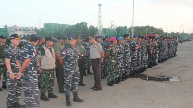 Peserta ekspedisi NKRI 2017 tiba di Merauke (Foto: Dok. Mabes TNI)