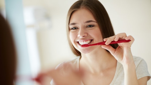 Ilustrasi menggosok gigi. (Foto: Thinkstock)
