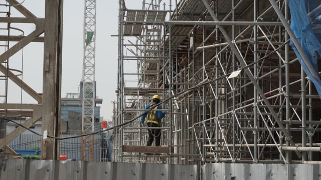 Proyek MRT di Jakarta. (Foto: Aditia Noviansyah/kumparan)