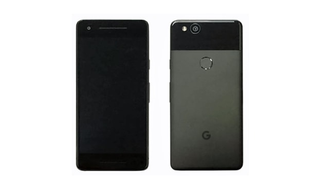 Bocoran desain Google Pixel baru. (Foto: @evleaks/Twitter)