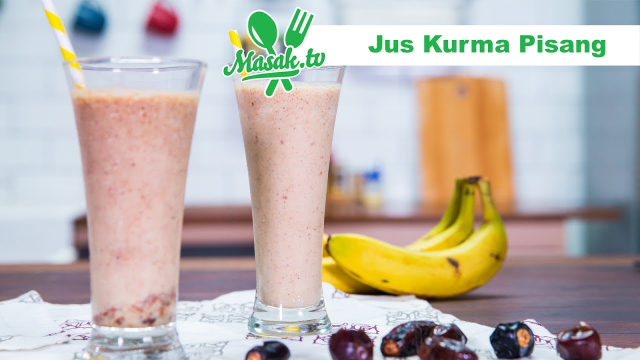Tingkatkan Stamina Dengan Jus Kurma Pisang