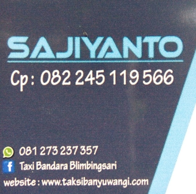 Taxi bandara banyuwangi