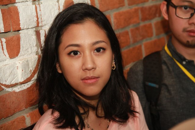 Penyanyi muda Sherina Munaf. (Foto: Munady W)
