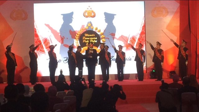 Perayaan wisuda PTIK. (Foto: Aria Pradana/kumparan)