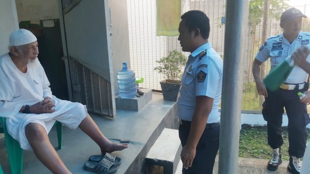 Abu Bakar Ba'asyir di Lapas Gunung Sindur (Foto: Dok. Istimewa)