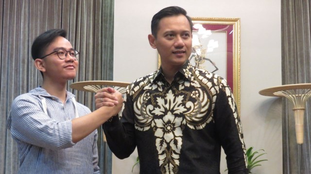 AHY dan Gibran Rakabuming Raka (Foto: Yudhistira Amran/kumparan)