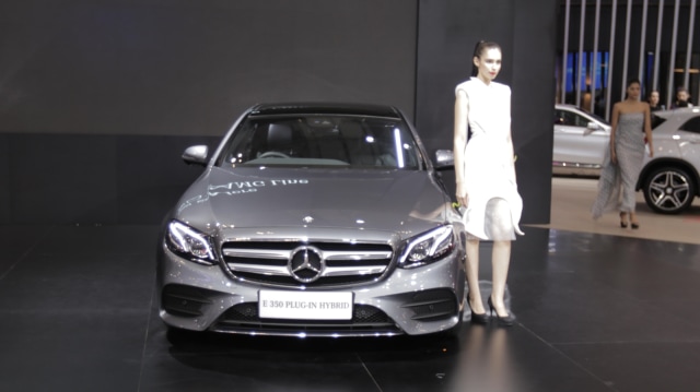 Mercedes Benz di GIIAS 2017 (Foto: Prima Gerhard/kumparan)