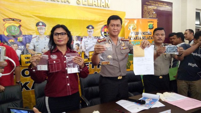 Rilis Ello di Polres Jakarta Selatan (Foto: Aprilandika Pratama/kumparan)