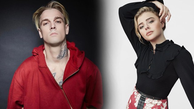 Aaron Carter dan Chloe Moretz (Foto: Instagram/@aaroncarter @chloegmoretz)