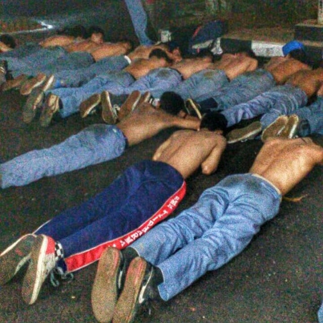 Pelajar hendak tawuran di Bogor (Foto: Dok. Tribratanews Polres Bogor)