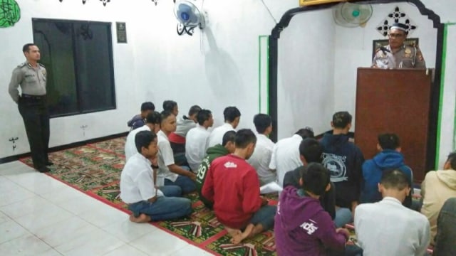 Pelajar hendak tawuran di Bogor (Foto: Dok. Tribratanews Polres Bogor)
