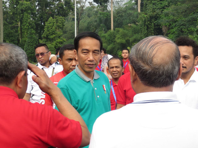 Jokowi di Istana Bogor (Foto: Yudhistira Amran S./kumparan)