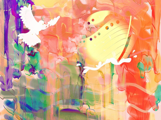 Ilustrasi Peristiwa Nabi Nuh (Foto: prawny)