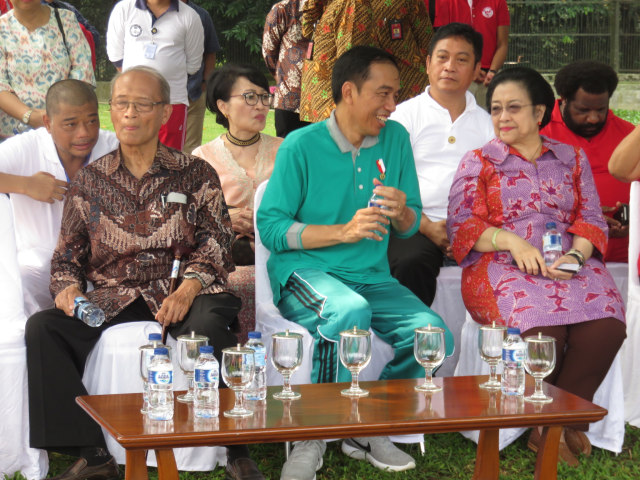 Jokowi bersama Megawati. (Foto: Yudhistira Amran S./kumparan)