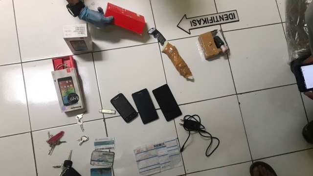 Barang bukti terduga teroris Jatinangor (Foto: Istimewa)