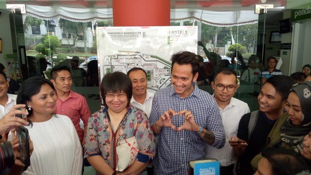 Tora sudiro di RSKO Cibubur (Foto: Aprilandika Pratama/kumparan)