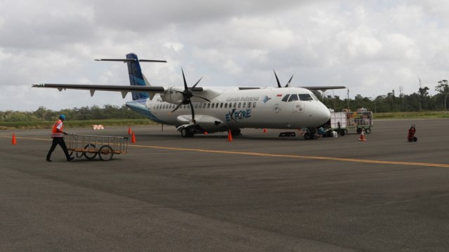 Bandara Matilda Batlayeri , Saumlaki (Foto: Fanny Kusumawardhani/kumparan)