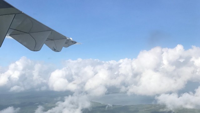 Maluku dari atas langit (Foto: Stephanie Elia/kumparan)