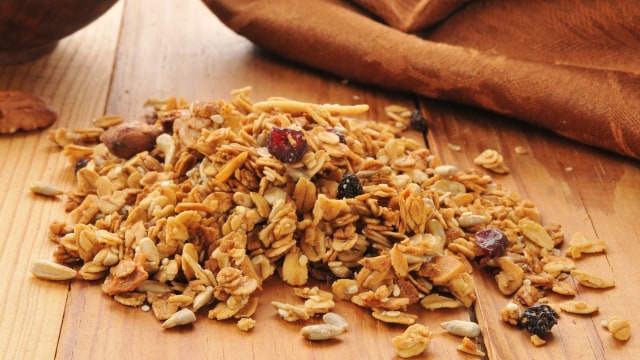 Granola terbuat dari gandum. (Foto: Thinkstock)