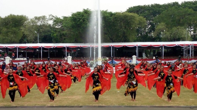 Tari Gandrung Banyuwangi di Istana Negara (Foto: Dok. Istimewa)