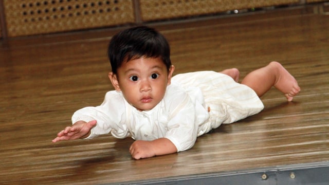 Anak Andien Aisyah, Anaku Askara Biru (Foto: Munady)