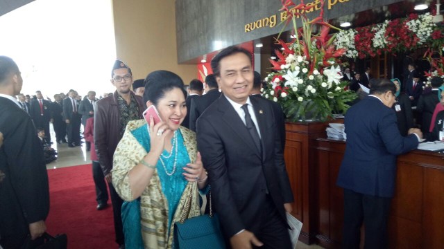 Titiek Soeharto di Sidang Tahunan MPR/DPR (Foto: Ferio Pristiawan/kumparan)