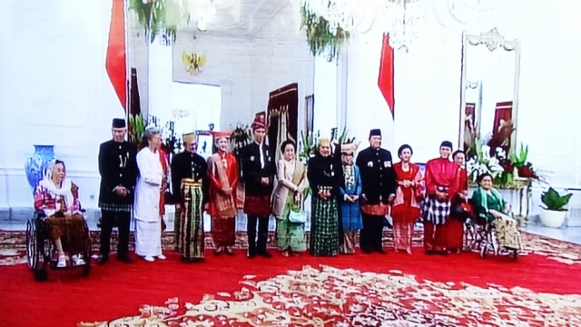 Deretan Presiden dan Mantan Presiden. (Foto: Ikhwanul Habibi/kumparan)