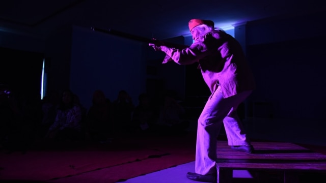 Pertunjukkan Sang Saka oleh Teater Keliling. (Foto: Dok. Image Dynamics)