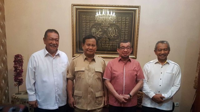 Deddy Mizwar -  Ahmad Syaikhu (Foto: DPD Gerindra Jabar)