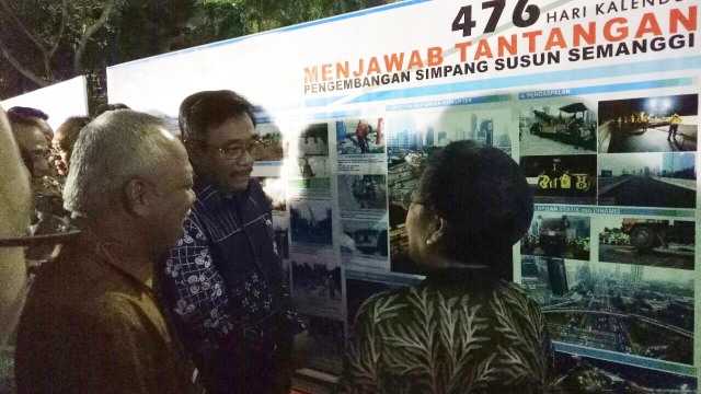 Djarot di peresmian Simpang Susun Semanggi (Foto: Iqra Ardini/kumparan)