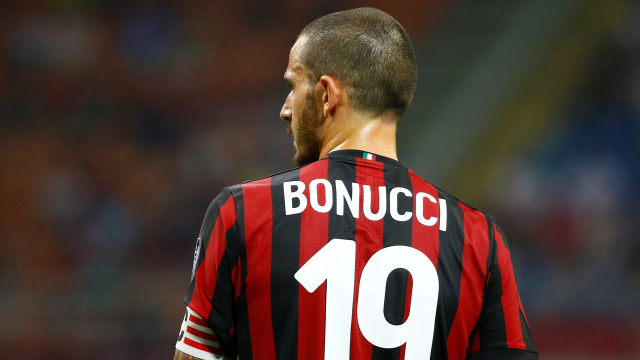 Kapten baru Milan, Leonardo Bonucci. (Foto: Reuters/Stefano Rellandini)