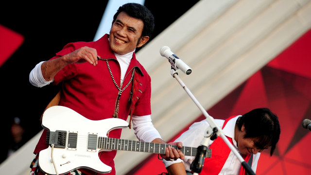 Rhoma Irama (Foto: ANTARA FOTO/Puspa Perwitasari)