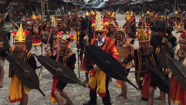 Yasonna Laoly di Nias Selatan (Foto: Dok. Pribadi)