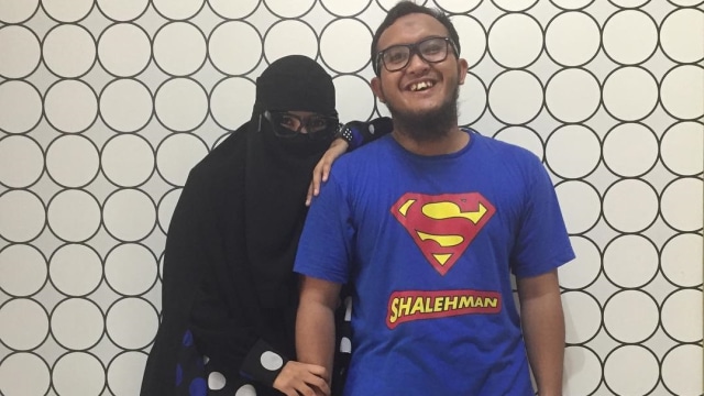 Caisar dan Indadari (Foto: Instagram @caisar_yang_belomsempurna)