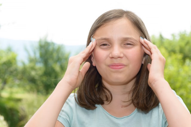 Sakit kepala akibat cuaca panas Foto: Thinkstock