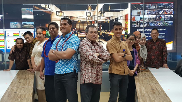 Kunjungan menteri ICT Samoa (Foto: Dok. Menteri ICT Samoa)