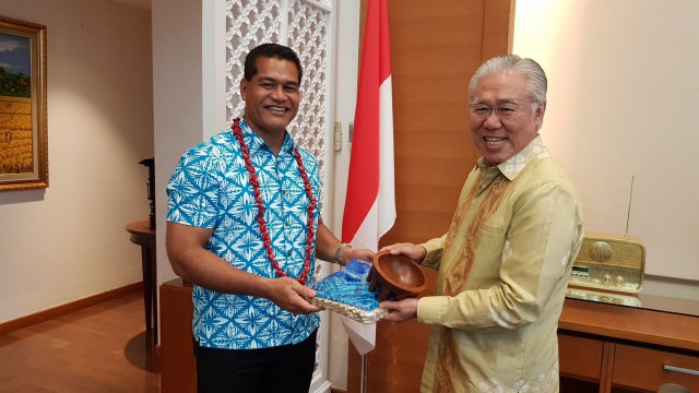 Menteri ICT kunjungi Mendag. (Foto: Dok. Humas Kemkominfo)