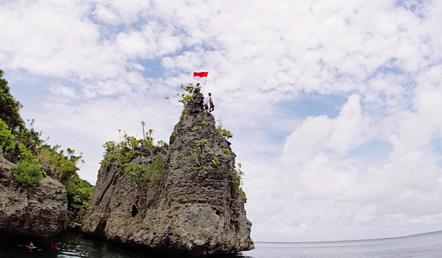 Upacara 17 Agustus di Saumlaki