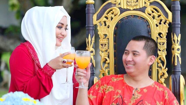 Anniesa Hasibuan dan Andika. (Foto: Instagram/@anniesahasibuan)