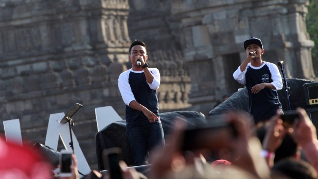 Duo NDX di Prambanan Jazz (Foto: Munady)