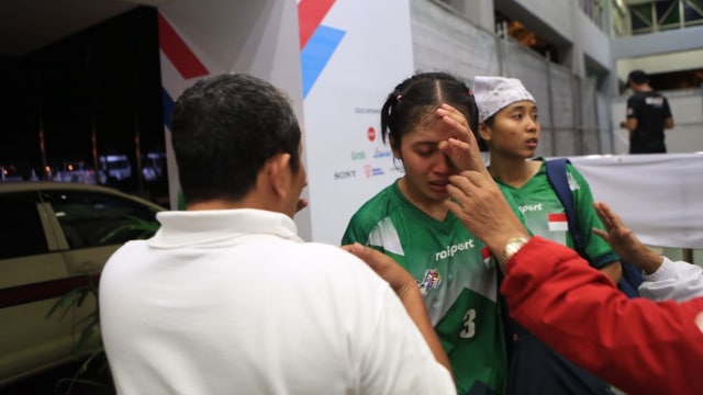 Tim Sepak Takraw putri INA lakukan WO. (Foto:  Dok. Kemenpora)