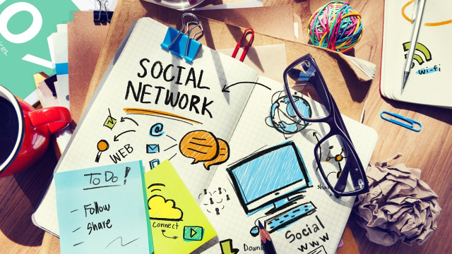 Cara eksis di medsos Foto: Thinkstock