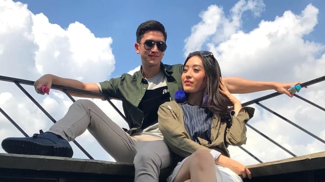 Verrell Bramasta Fadilla dan Natasha Wilona (Foto: Instagram @bramastavrl)