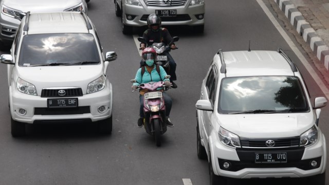 Uji Coba Larangan Sepeda Motor (Foto: Fanny Kusumawardhani/kumparan)