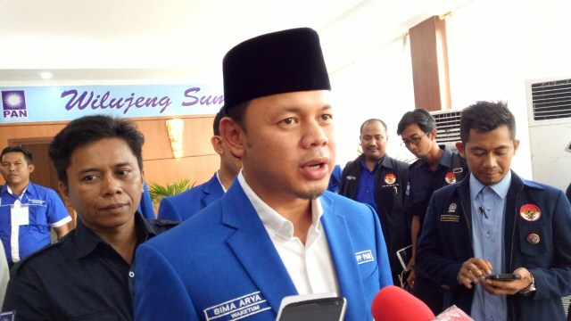 Bima Arya di Rakernas PAN (Foto: Ferio Pristiawan/kumparan)