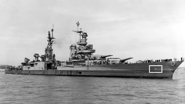 Kapal USS Indianapolis. (Foto: Paul Allen/Twitter)