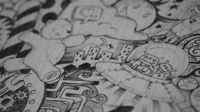 Ilustrasi doodle. (Foto: Pixabay)