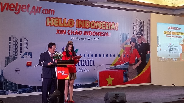 Pembukaan Rute Vietjet Air (Foto: Edy Sofyan/kumparan)