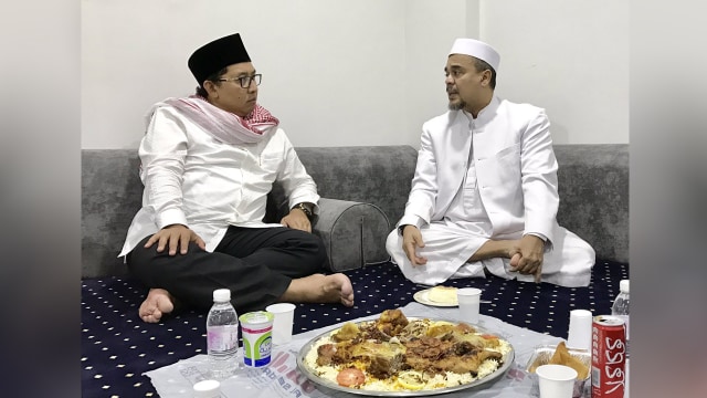 Fadli Zon dan Rizieq Shihab (Foto: Twitter/@fadlizon)