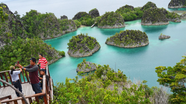 Pianemo Raja Ampat (Foto: Muhammad Iqbal/kumparan)